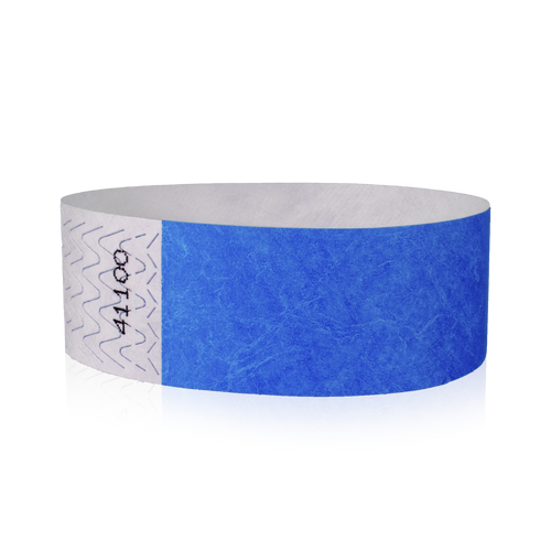1" Solid Color Tyvek® Wristbands