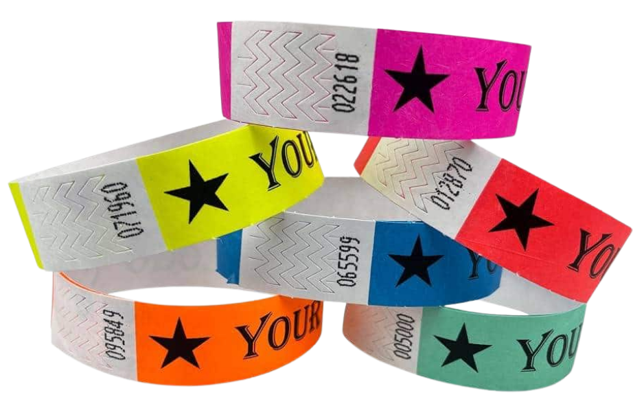 Customized Tyvek® Wristbands