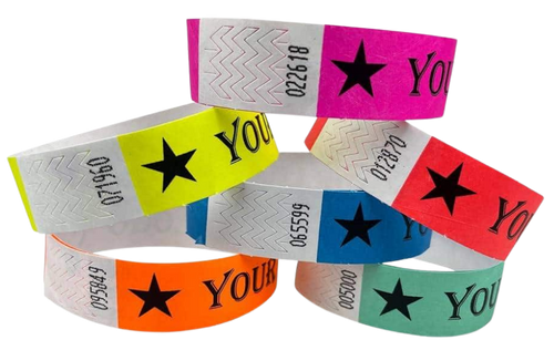 Customized Tyvek® Wristbands