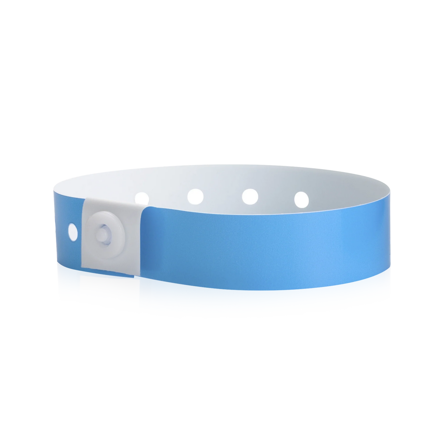 5/8" Regular Solid Color Plastic Wristbands