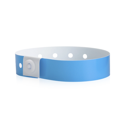 5/8" Regular Solid Color Plastic Wristbands