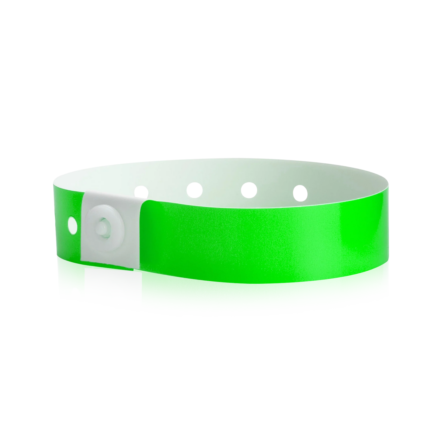 5/8" Regular Solid Color Plastic Wristbands