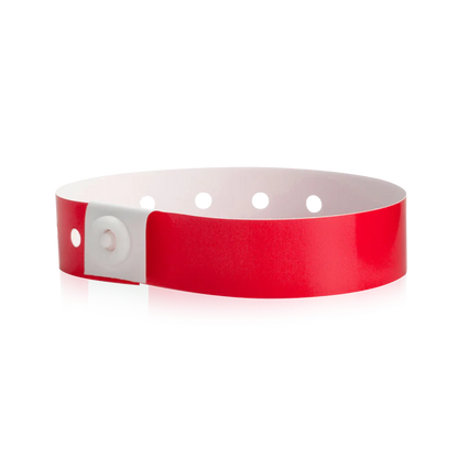 5/8" Regular Solid Color Plastic Wristbands