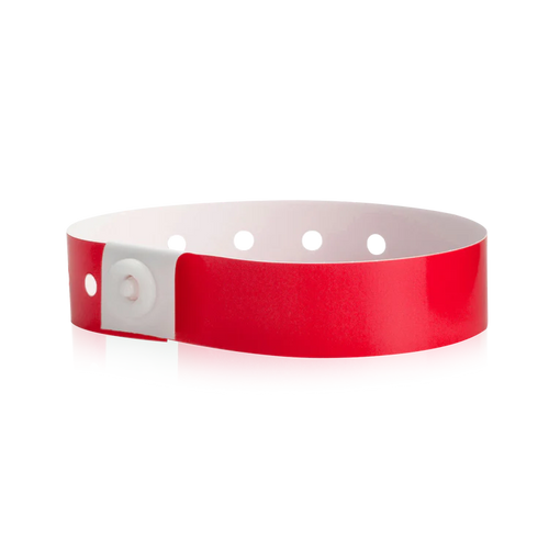 5/8" Regular Solid Color Plastic Wristbands