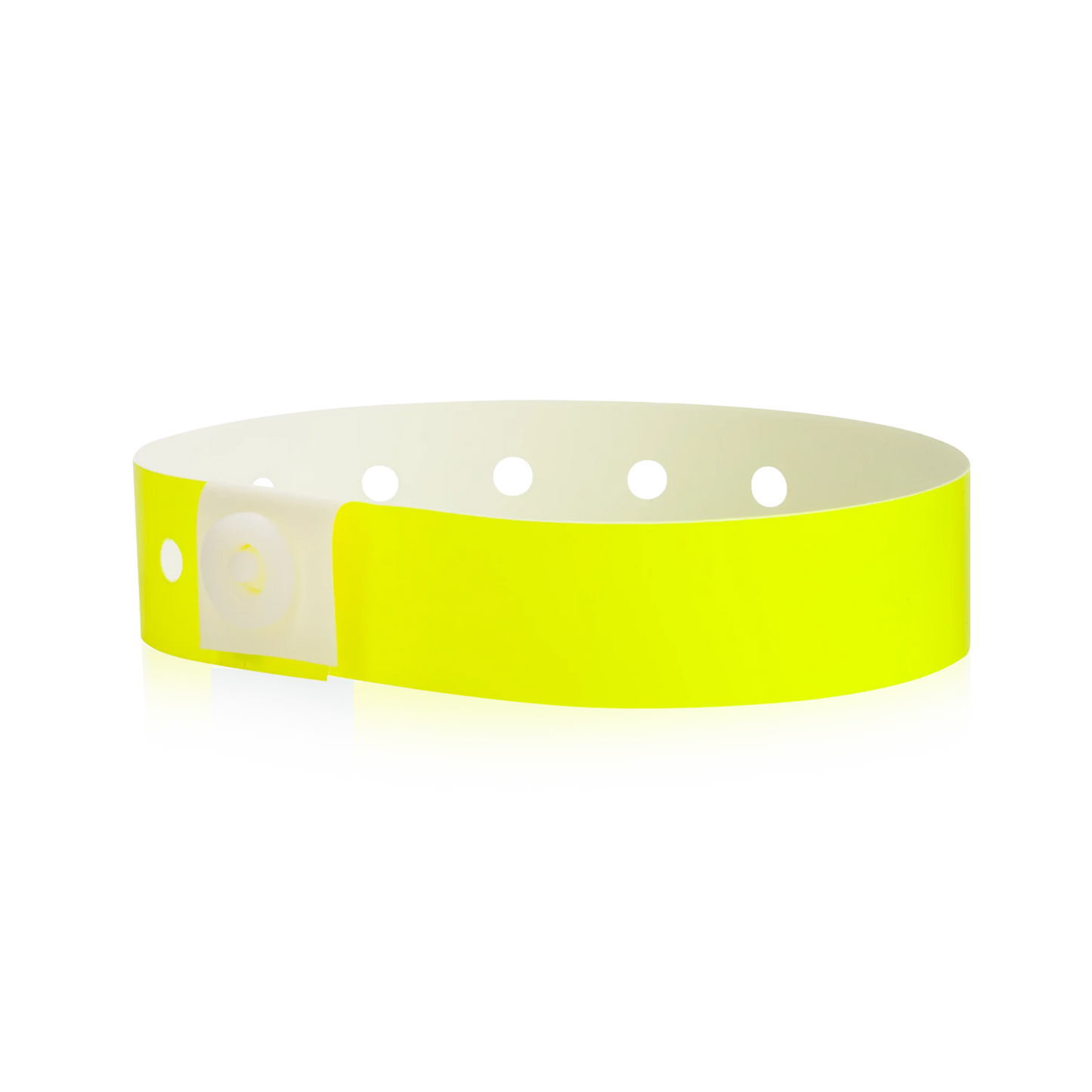 5/8" Regular Solid Color Plastic Wristbands