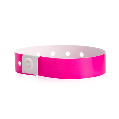 5/8" Regular Solid Color Plastic Wristbands